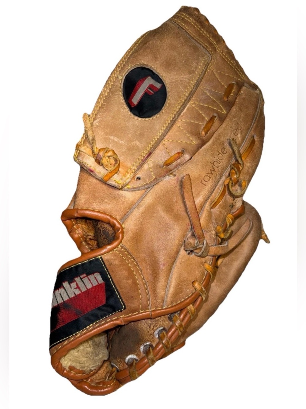 Franklin 4163 Superscoop 12” Baseball Glove Vintage Pre Owned Condition